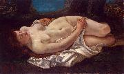 Gustave Courbet Reclining Woman oil painting artist